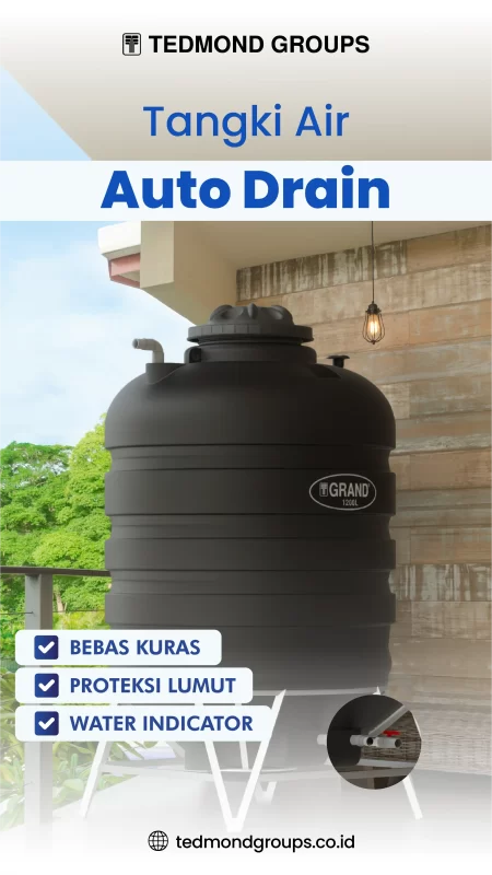Rekomendasi Tandon Air Bebas Kuras dan Anti Ribet
