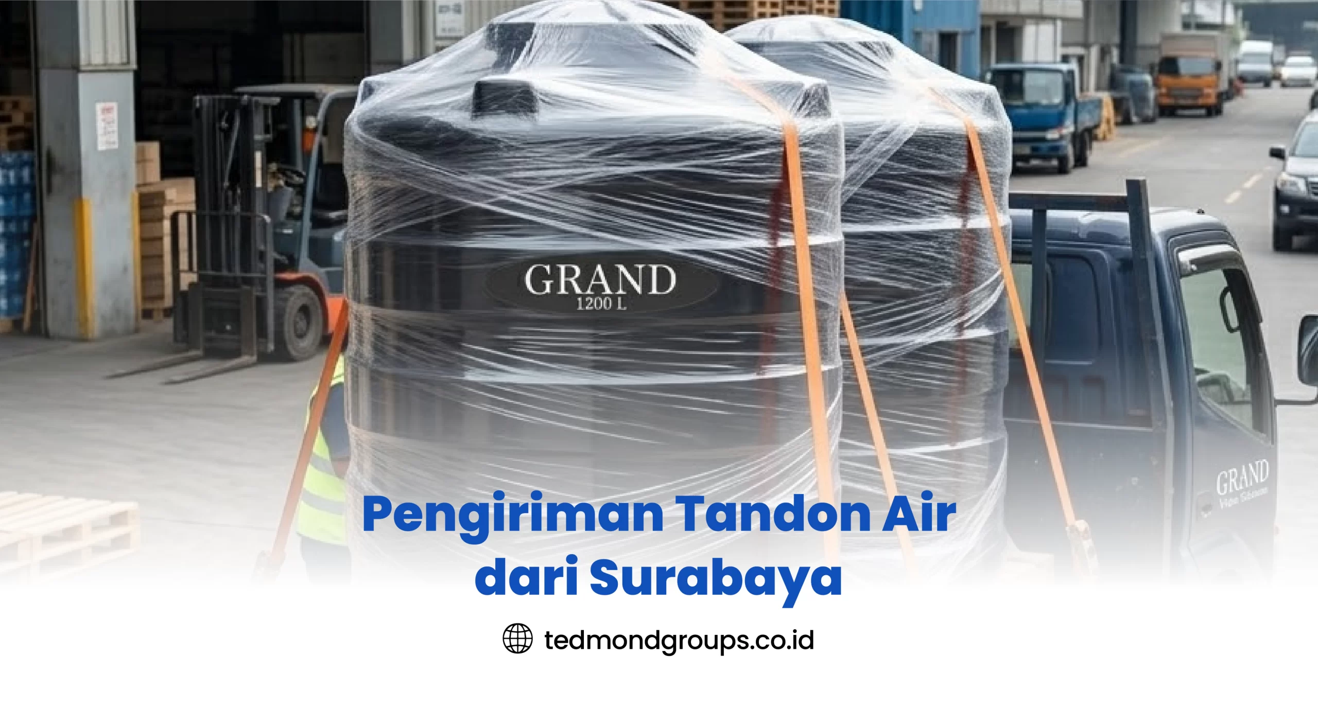 Pengiriman Tandon Air dari Surabaya