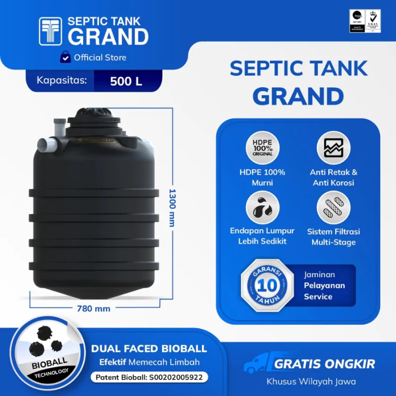 tangki septic tank grand - 1000